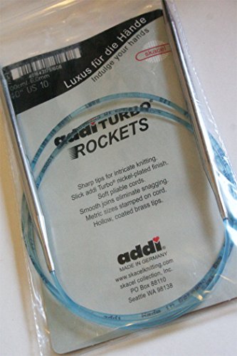 ADDI Rockets Rundstricknadeln, 100 cm, 8 mm von Addi