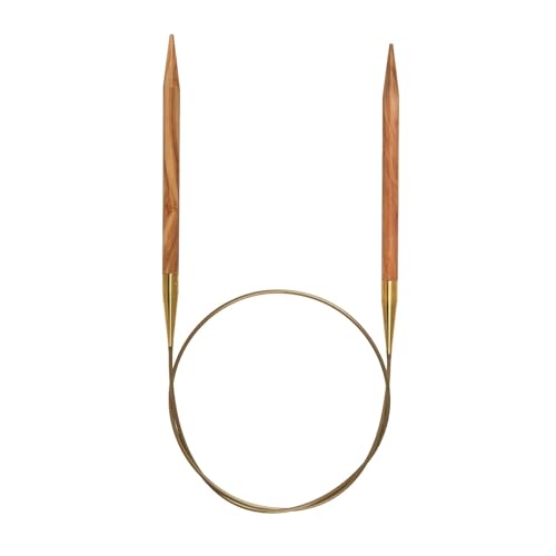 Addi Rundnadel aus Olivenholz, 120 cm x 6,5 mm, Olivenholz, 6,5 mm Addi Rundnadel aus Olivenholz, 120 cm x 6,5 mm, Olivenholz, 6,5 mm von Addi