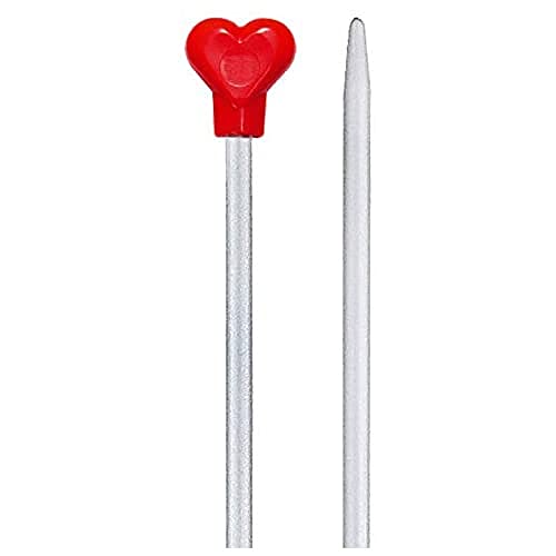 Addi AD2007040-3.25 Jackenstricknadeln, Perlgrau/Rot, 40 cm x 3.25 mm Addi AD2007040-3.25 Jackenstricknadeln, Perlgrau/Rot, 40 cm x 3.25 mm von Addi