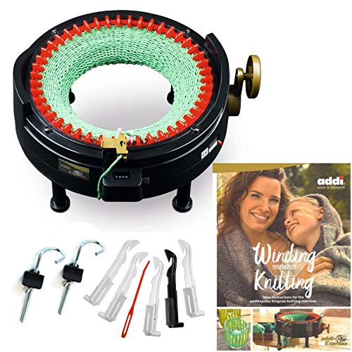 Addi Express Kingsize Strickmaschine und Wickeln statt Strickbuch von Addi