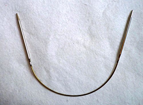 Addi Rundstricknadel 30cm 3,5 mm Messingspitze+Goldseil Addi Rundstricknadel 30cm 3,5 mm Messingspitze+Goldseil von Addi