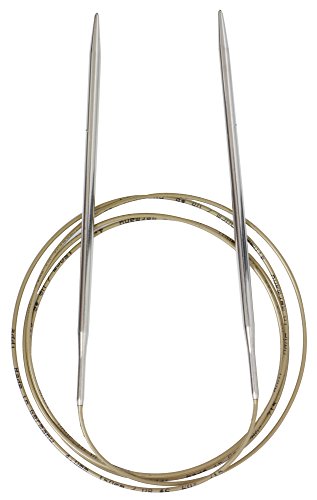 Addi Rundstricknadel, 150 cm, 4,0 mm, Metall, Silber, 20 x 20 x 1 cm von Addi