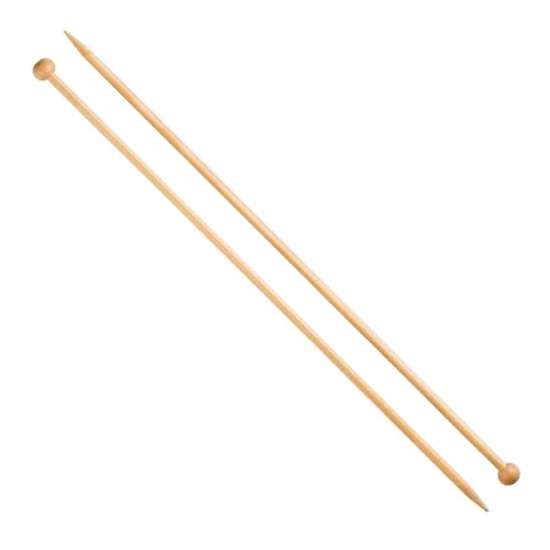 Addi Stricknadeln Bambus, braun, 35cm (14in) x 5mm von Addi
