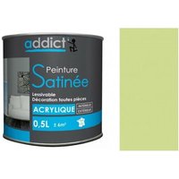Acrylfarbe für verschiedene Untergründe, Satin Anis, 0,5 Liter. von Addict