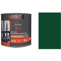 Addict - Glycerin-Eisenfarbe mit Rostschutz, moosgrün, 2,5 Liter innen und außen. von Addict