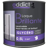 Glycerin-Hochglanzlackierung 05.L, schwarz. von Addict