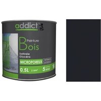 Glycerin-Holzspezialfarbe, Kieselgrau Anthrazit, 0,5 Liter. Glycerin-Holzspezialfarbe, Kieselgrau Anthrazit, 0,5 Liter. von Addict