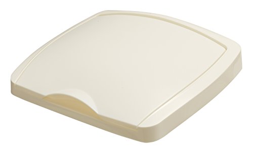 50L Lift Top Bin Lid - Linen-Cream von Addis