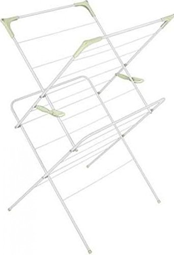 ADDIS 2-Tier Airer, 9 Meter, Metallic Silver von Addis