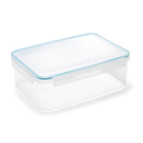 Addis Clip&Close 5.2L RECT. 502266 Clip & Close Recangle Frischhaltebox, 5,2 Liter, Kunststoff, Mehrfarbig, 5,2 l von Addis