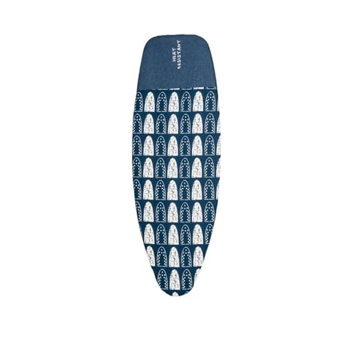 Addis Deluxe Bügelbrettbezug, marine/weiß, 135 x 46 cm, von Addis
