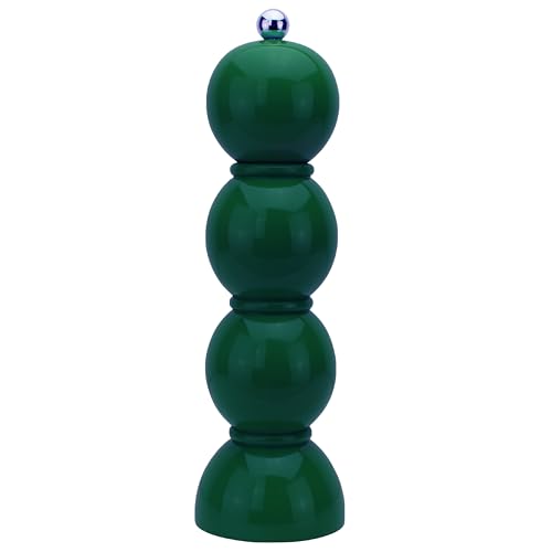 Addison Ross Bobbin Salz- oder Pfeffermühle - Easy Twist Keramikmahlwerk - Nachhaltiges Kautschukholz - Modernes Design - Ideale Hochzeitsgeschenke oder Einweihungsgeschenk - Küchenzubehör - Racing Addison Ross Bobbin Salz- oder Pfeffermühle - Easy Twist Keramikmahlwerk - Nachhaltiges Kautschukholz - Modernes Design - Ideale Hochzeitsgeschenke oder Einweihungsgeschenk - Küchenzubehör - Racing von Addison Ross