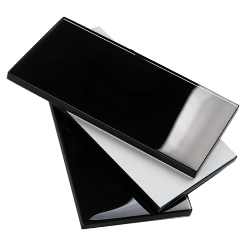 Adedeo Glasfliesen, U-Bahn-Fliese, 7,6 x 15,2 cm, schwarz, für Küche, Badezimmer, Wand, 32 Stück Adedeo Glasfliesen, U-Bahn-Fliese, 7,6 x 15,2 cm, schwarz, für Küche, Badezimmer, Wand, 32 Stück von Adedeo