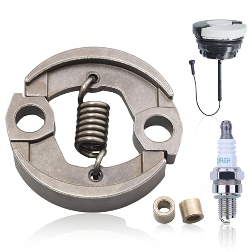 Adefol Kupplungssatz für Stihl FS90 FC90 FS90 FC100 FS100 KM100 HT100 HT131 Freischneider,Kupplungszubehör mit Zündkerze, Tankdeckel, Ersatz 41801602000 von Adefol