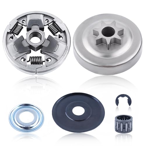 Adefol MS261 MS271 MS291 Precision Design Kupplungstrommel (.325 "7 Zähne) mit Kupplungsbaugruppe Kit für Stihl MS261 MS271 MS291 Serienersatzteil für 1121 160 2051 1141 640 2001 von Adefol
