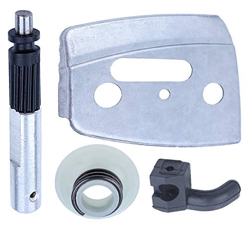 Adefol Ölpumpe Öler Schneckengetriebe Stangenteller Kit für Husqvarna 340 350 345 346 XP 353 Serie von Adefol