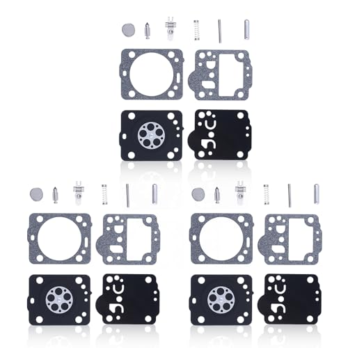 Adefol Set mit 3 Dichtungen für Vergaser und Blende für Husqvarna 236 Vergaser Zama C1T-EL41A C1T-W33 Kettensäge, Ersatz für Zama GND-83 von Adefol