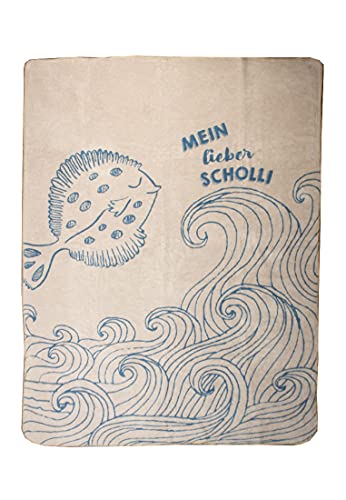 Adelheid Mein Lieber Scholli Kuscheldecke, Farbe:mausgrau, Größe:one Size von Adelheid