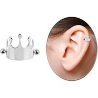 Adelia´s Dehnschnecke "Piercing Ohrpiercing", Helix Schild in Form einer Krone mit Stab in 1,2 mm Stärke Adelia´s Dehnschnecke "Piercing Ohrpiercing", Helix Schild in Form einer Krone mit Stab in 1,2 mm Stärke von Adelia´s