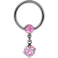 Adelia´s Intimpiercing "Piercing Intimpiercing ", Stahl - Intimring BCR mit 5 mm Zirkonia-Klemmkugel Adelia´s Intimpiercing "Piercing Intimpiercing ", Stahl - Intimring BCR mit 5 mm Zirkonia-Klemmkugel von Adelia´s