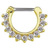 Adelia´s Nasenpiercing "Piercing  Nasenpiercing" mit 316l Stahlstab als Verschluss Clicker von Adelia´s