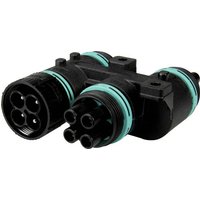 Adels-Contact 25538 Rundstecker Verteiler Stecker, gerade Gesamtpolzahl: 3 + PE 50St. von Adels-Contact