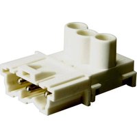 Adels-Contact 12716 Netz-Steckverbinder Stecker, gerade Gesamtpolzahl: 3 + PE 16A Weiß 200St. von Adels-Contact