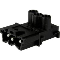 Adels-Contact 12714 Netz-Steckverbinder Stecker, gerade Gesamtpolzahl: 3 + PE 16A Schwarz 200St. von Adels-Contact