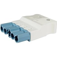 Adels-Contact 23924 Netz-Steckverbinder Stecker, gerade Gesamtpolzahl: 5 + PE 20A Pastell-Blau 100St von Adels-Contact