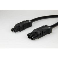 Adels Contact Verbindungsleitung Stecker-Buchse 1m AC 164 VLS/215 100 schwarz von Adels-Contact