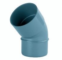 adequa Evakuierung Systeme – Ellenbogen 45 PVC cz-4 Koxial Durchmesser 160 von Adequa