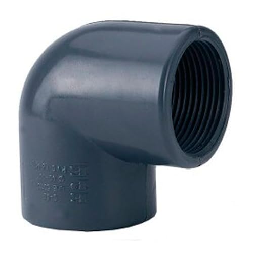 adequa Winkelstück, Buchse auf Buchse 90 PVC c-50-r verschiedene Durchmesser 50 von Adequa