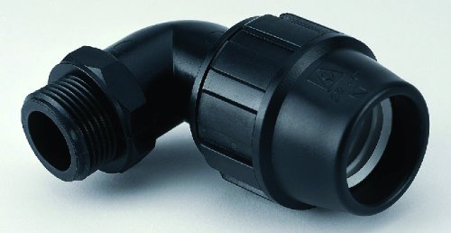 Adequa CMP-40114 Winkelstück 90° Außengewinde aus Polypropylen, verstärkt mit Glasfaser, 40 mm - 1 1/4 Zoll von Adequa