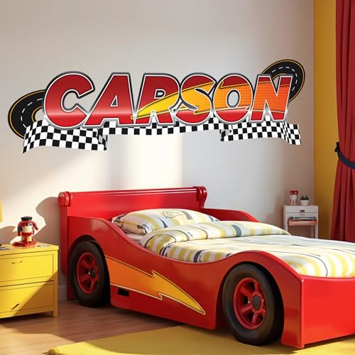 AdesiivoStudio Cars Wandtattoo mit individuellem Namen – Wandkunst Schlafzimmer für Jungenzimmer – personalisierter Auto-Aufkleber für Kinderzimmer – einzigartige Jungenzimmer-Aufkleber, Dekoration AdesiivoStudio Cars Wandtattoo mit individuellem Namen – Wandkunst Schlafzimmer für Jungenzimmer – personalisierter Auto-Aufkleber für Kinderzimmer – einzigartige Jungenzimmer-Aufkleber, Dekoration von AdesiivoStudio
