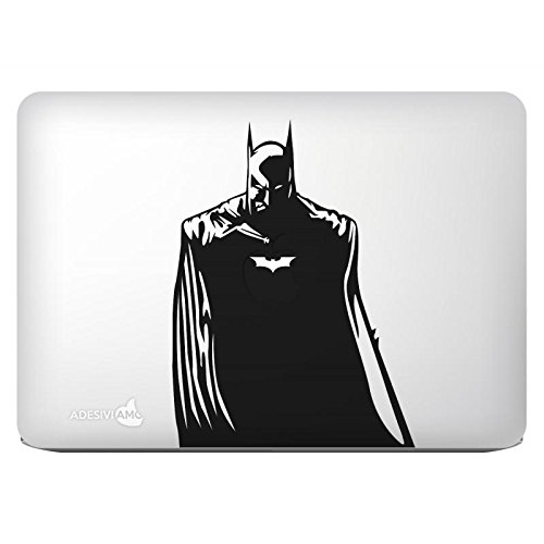 Aufkleber BATMAN Das leuchtet mit einem Symbol auf dem Mac von Adesiviamo