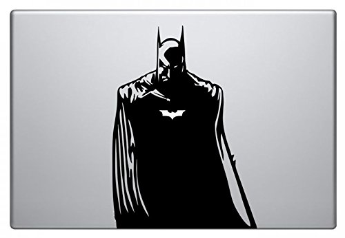 Aufkleber BATMAN Das leuchtet mit einem Symbol auf dem Mac von Adesiviamo