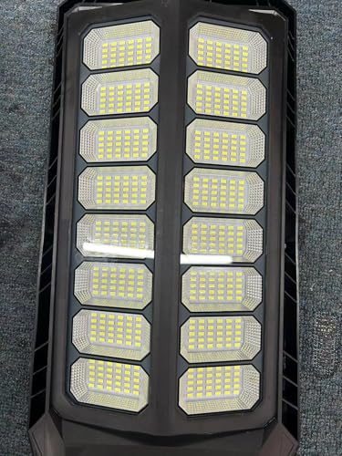 Adewalk 4000W Solar Straßenlaterne mit Fernbedienung, IP66 Wasserdichte Solarlampen für Außen mit Bewegungssensor, 6500K Split Solarleuchten LED Solar Strahler Außen für Gärten Garage Straßen von Adewalk