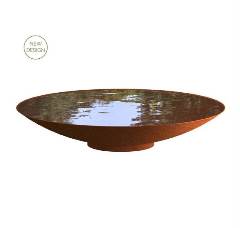 Adezz Dekoschale Wasserschale - Dekoschale (Einzelschale), aus robustem Stahl von Adezz