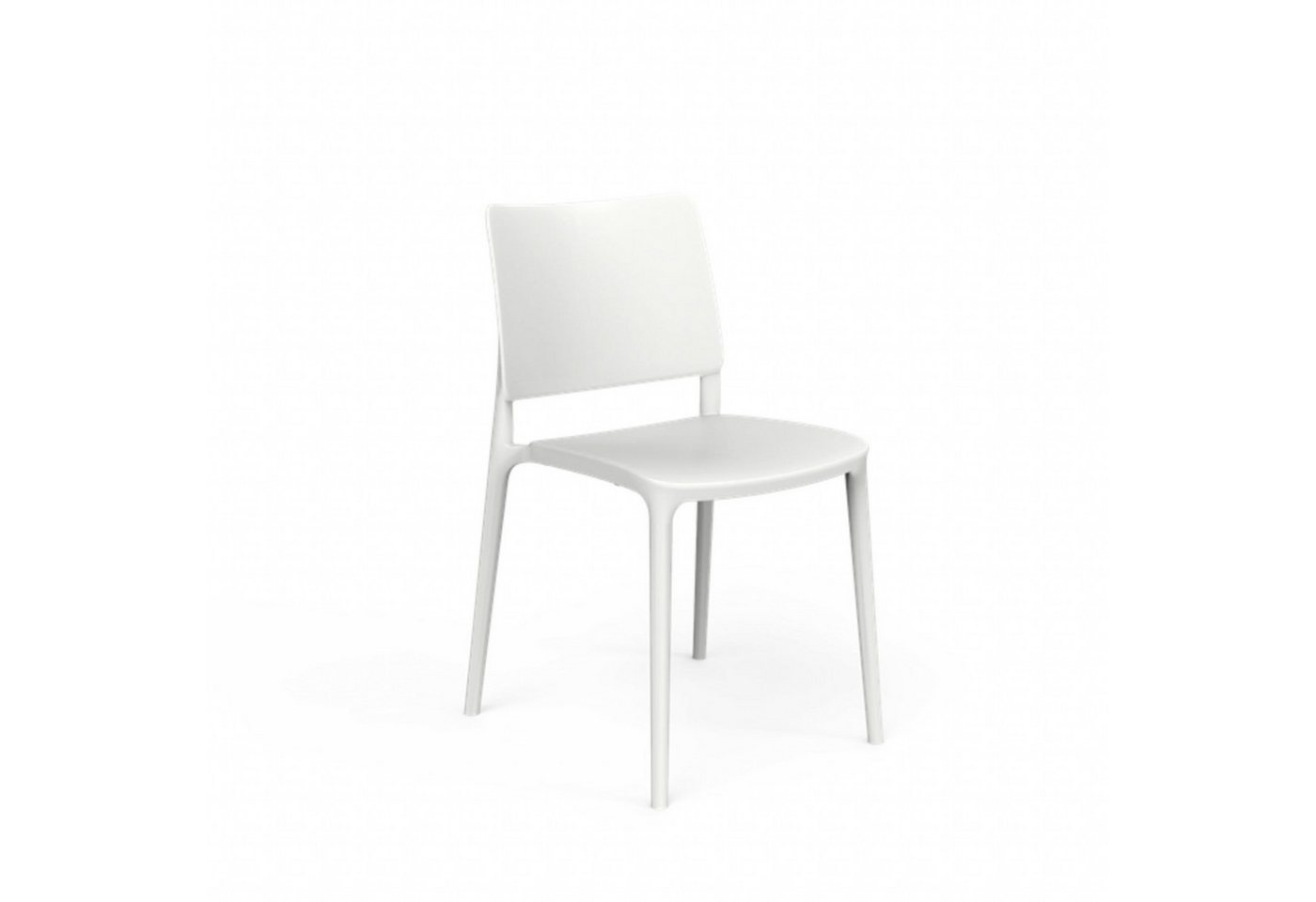 Adezz Gartenstuhl One To Sit Stapelstuhl Sera weiß/schwarz/grau/taupe Stuhl stapelbar von Adezz