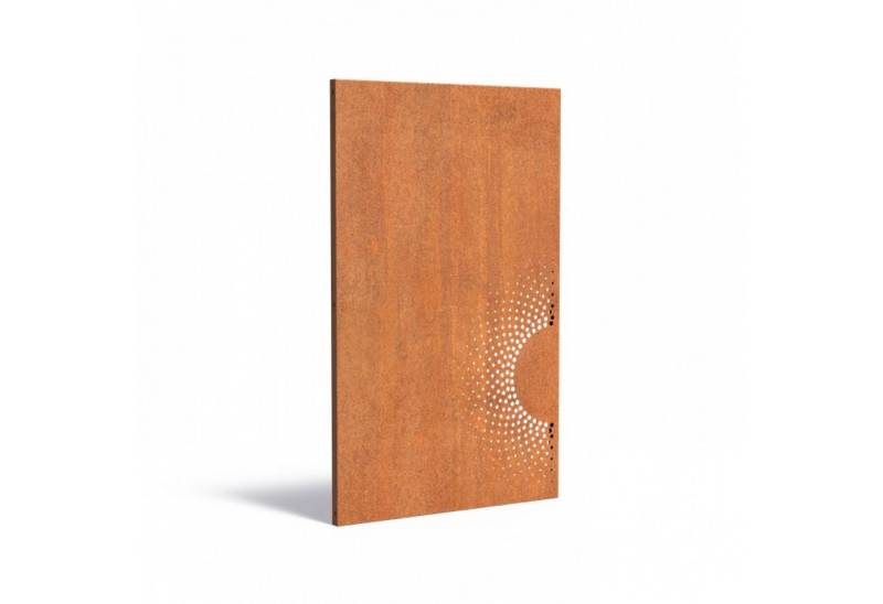 Adezz Metallzaun Adezz Paneel Abstract CPA2.3 Cortenstahl 110x180cm Gartenpaneel von Adezz