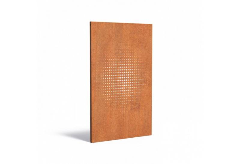 Adezz Metallzaun Adezz Paneel Abstract CPA3 Cortenstahl 110x180cm Gartenpaneel von Adezz