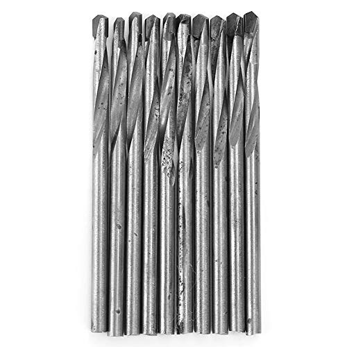 10 pcs Carbid Straight Shank Drehbohrbohrbit Set Professionelle Hochgeschwindigkeitsstahlbohrbits für Holzplastik -Metallbohrungen 3 mm 4 mm 6,8 mm 7,0 mm Größe Optionen (6,8 mm (10 Stück)) von Adfaga