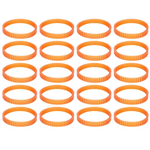 20 Stück Premium Elektro hobel Gerippte Antriebs riemen Multi Groove Getriebe gurt für F20A Hochleistungs-PU-Material hellorange Farbe 218mm Länge 20 Stück Premium Elektro hobel Gerippte Antriebs riemen Multi Groove Getriebe gurt für F20A Hochleistungs-PU-Material hellorange Farbe 218mm Länge von Adfaga