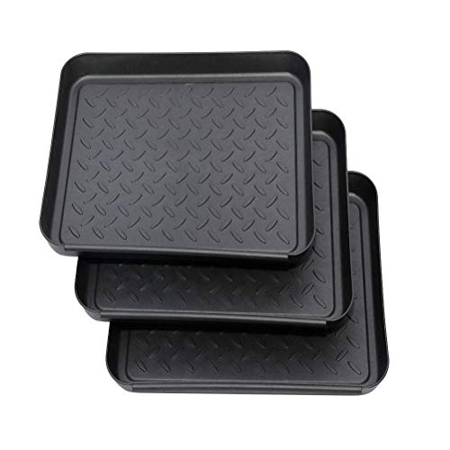 3 -PC -Stiefelschalen Eingang, Schuhschalen mit erhöhter Kante, Multi -Zweck -Matten für nasse schlammige Schneeschuhe für Stiefel für das Haus Garage Garden Office 3 -PC -Stiefelschalen Eingang, Schuhschalen mit erhöhter Kante, Multi -Zweck -Matten für nasse schlammige Schneeschuhe für Stiefel für das Haus Garage Garden Office von Adfaga