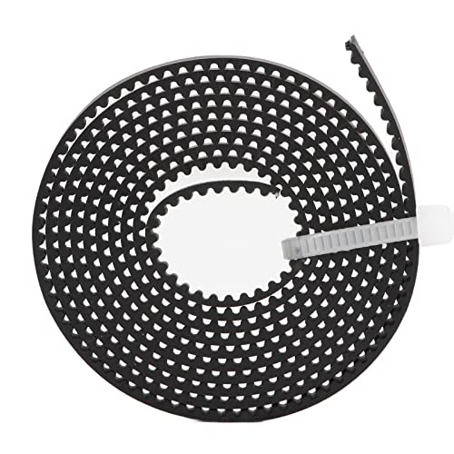 3D -Druck Open Timing Rieme Premium Gummifaser verstärkte flexible stabile stabile Lärm -Verschleiß -Proof -Antriebsgürtel für CR10 Ender 3 Ender 5 ANET A8 E10 ANET -Serie 3D (10 m 10 mm) von Adfaga
