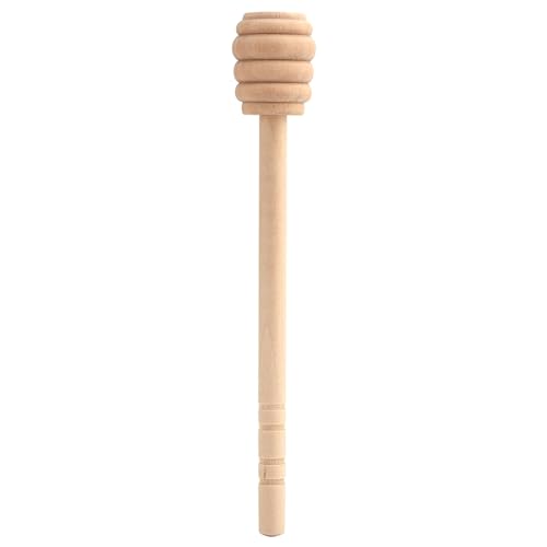 50 Stcs Honigdaucherstangen, Holzhonigendreiber für Topf, Mini -Rührstöcke für Sirup, Melasse, Küche, Frühstück, Kaffeebar, Kaffeebar (15 cm) von Adfaga