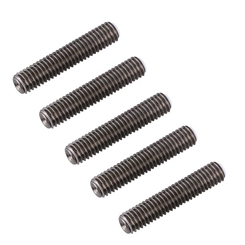 5pcs Premium Edelstahldüse Throat Rohr M6 x 30 mm mit PTFE -Hülse für 3D -Drucker -Extruder -Ersatzversorgungs -Ersatzkompatibel mit 1,75 -mm -Filament -3D -Druckzubehör kompatibel von Adfaga