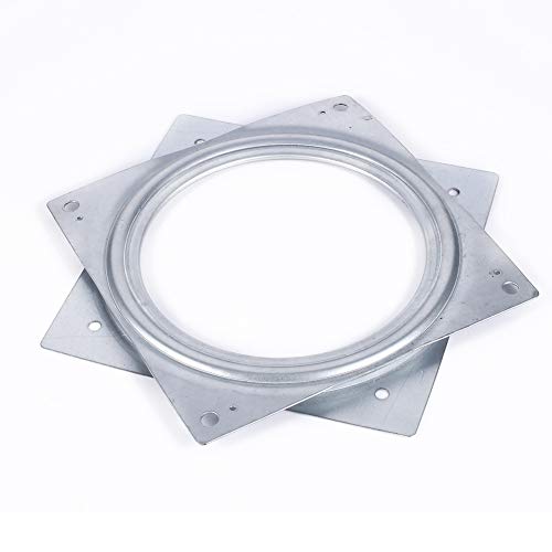 6 Zoll faules Susan-Lager, Drehteller-Drehteller-Mechanismus, 360 ° rotierender verzinkter Stahl für Küchen schrank, TV-Ständer, Tischplatte, Handwerk Plattenspieler 6 Zoll faules Susan-Lager, Drehteller-Drehteller-Mechanismus, 360 ° rotierender verzinkter Stahl für Küchen schrank, TV-Ständer, Tischplatte, Handwerk Plattenspieler von Adfaga