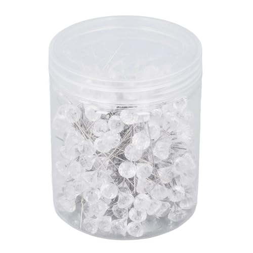 Adfaga 100 pcs Diamantstifte Edelstahl Kristallkopf Straight Pins für Blumenblumen Blumen Kleidung Corsage Boutonniere Kreuzstich -Kleidungs Adfaga 100 pcs Diamantstifte Edelstahl Kristallkopf Straight Pins für Blumenblumen Blumen Kleidung Corsage Boutonniere Kreuzstich -Kleidungs von Adfaga