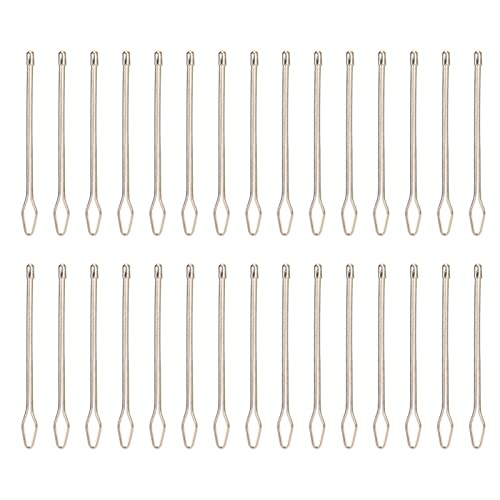 Adfaga 30pcs Metall Drawschnall -Nadel -Threader -Werkzeug Schnell einfacher Elastizität Threader für Hoodies Joggs Jackets Taschen Rost -Proof Lastable Fadenzubehör Adfaga 30pcs Metall Drawschnall -Nadel -Threader -Werkzeug Schnell einfacher Elastizität Threader für Hoodies Joggs Jackets Taschen Rost -Proof Lastable Fadenzubehör von Adfaga